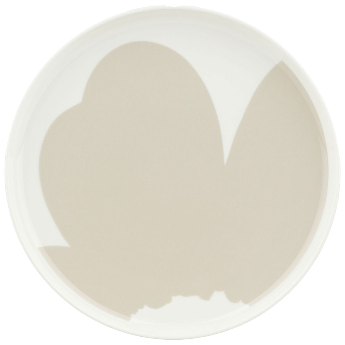 OIVA Marimekko Iso Unikko tallrik 25 cm, vit