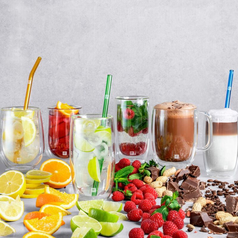 Sorrento, Lasipilli 23 cm, 4 väriä, suora