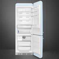 Smeg FAB38RPB6 högerhängd kyl/frys 70 cm, pastellblå