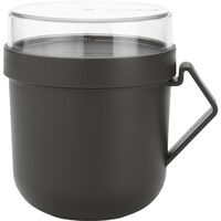 Make & Take suppekopp 0,6 liter, mørkegrå