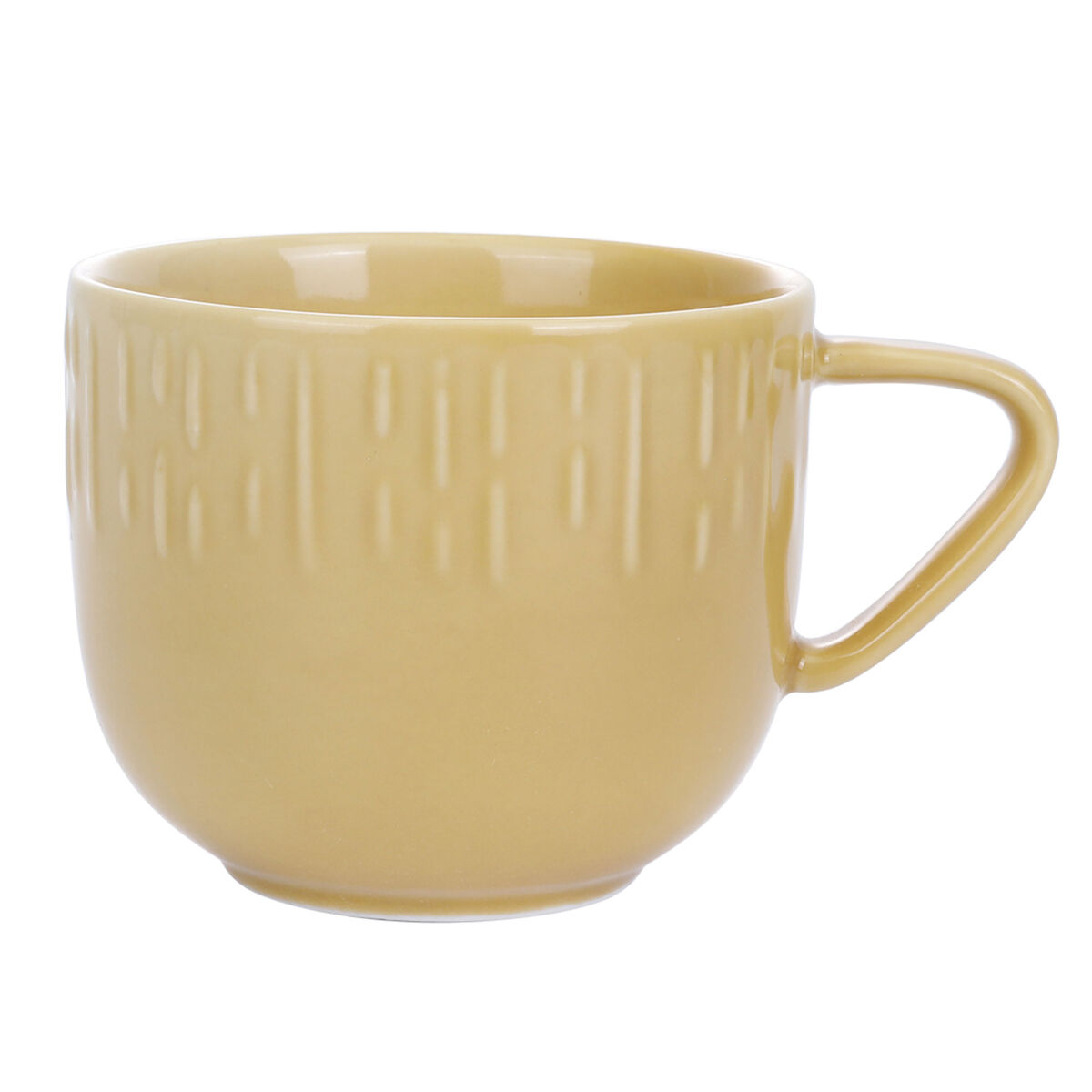 Confetti kaffekopp 20 cl, mustard