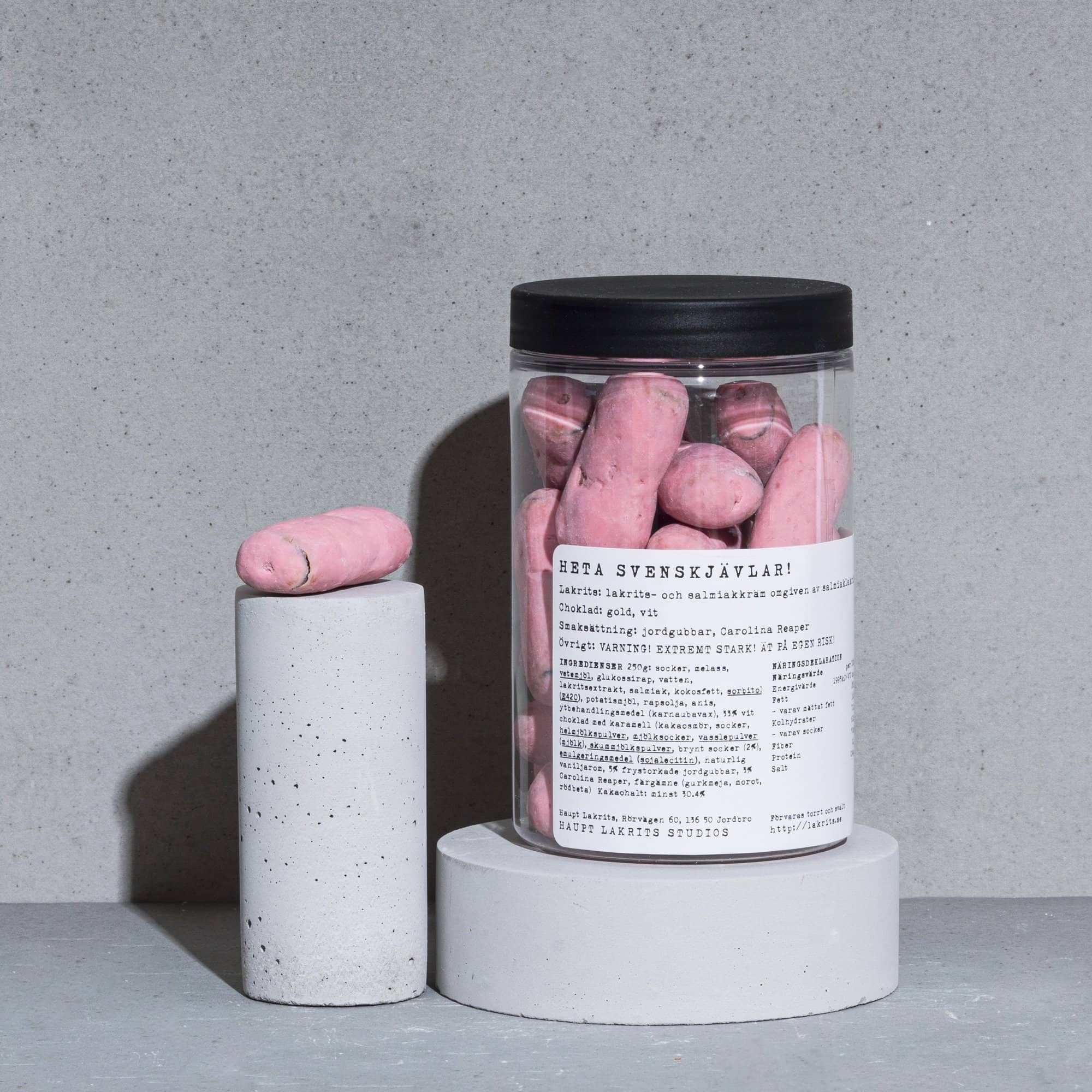 Alternativ bild 1 för Haupt Lakrits Heta Svenskjävlar!, 250 g