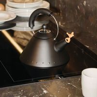 Viheltävä vedenkeitin 2 litraa, musta