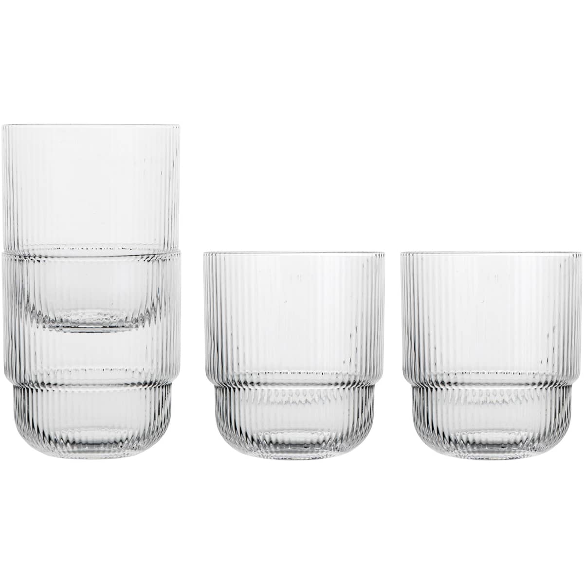 Sagaform Blanka vattenglas 4-pack