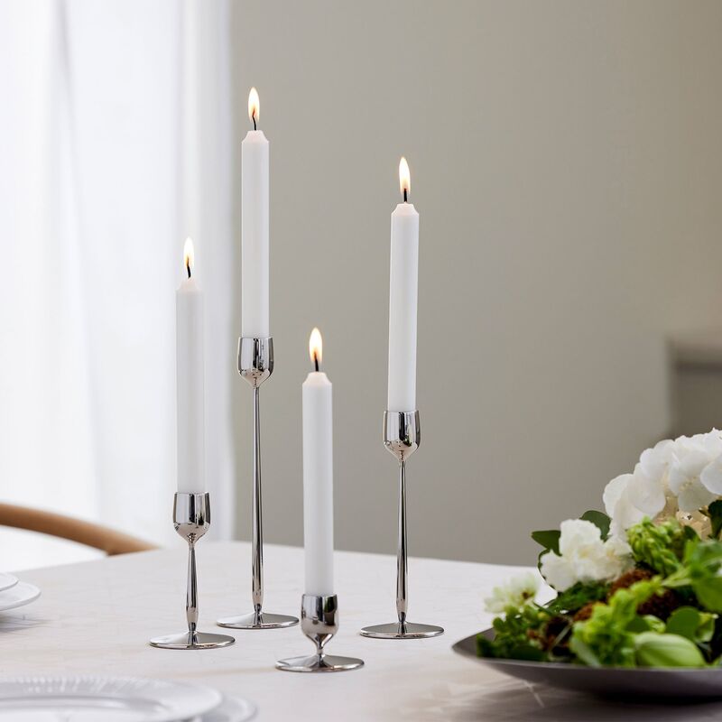 Dorotea lysestake 7x5,5 cm, blank stål