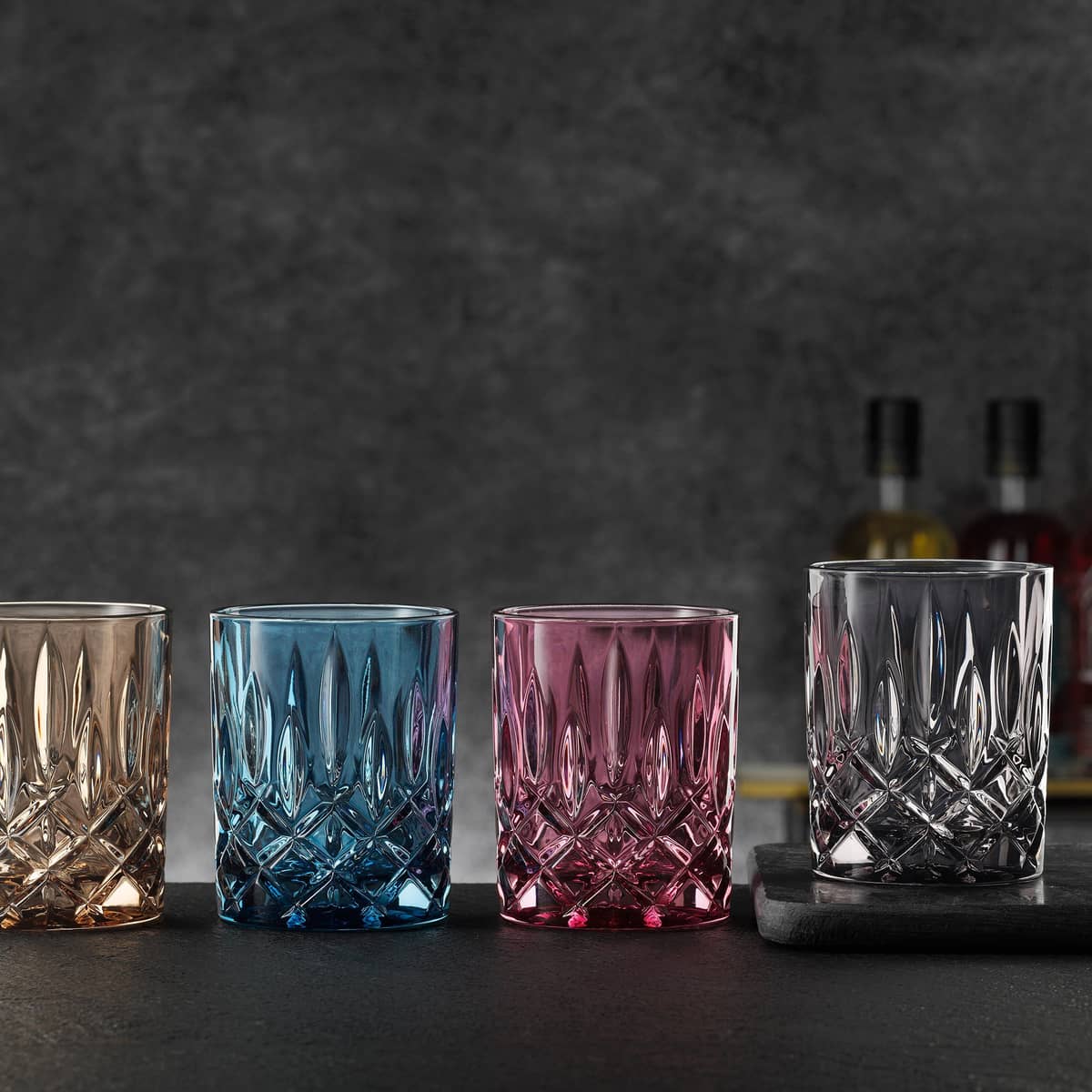 Noblesse tumblerglas 2-pack, 29,5 cl, grå