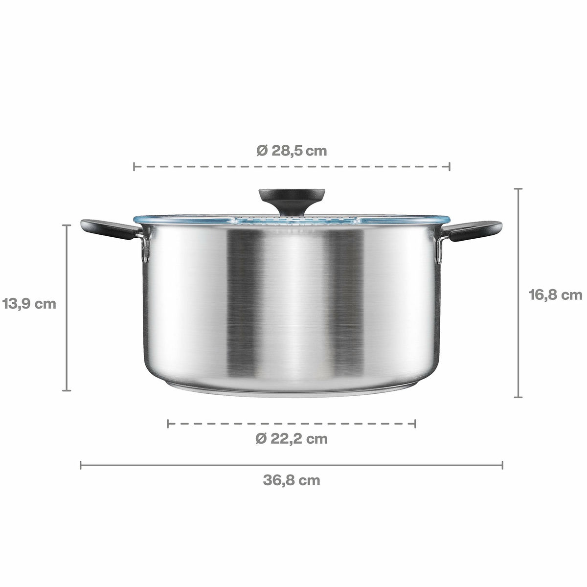 Functional Form gryte 7 liter, rustfritt stål