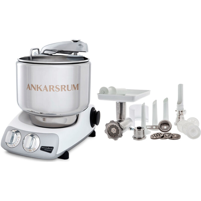 Assistent AKM 6230 -yleiskone + lihamylly, glossy white