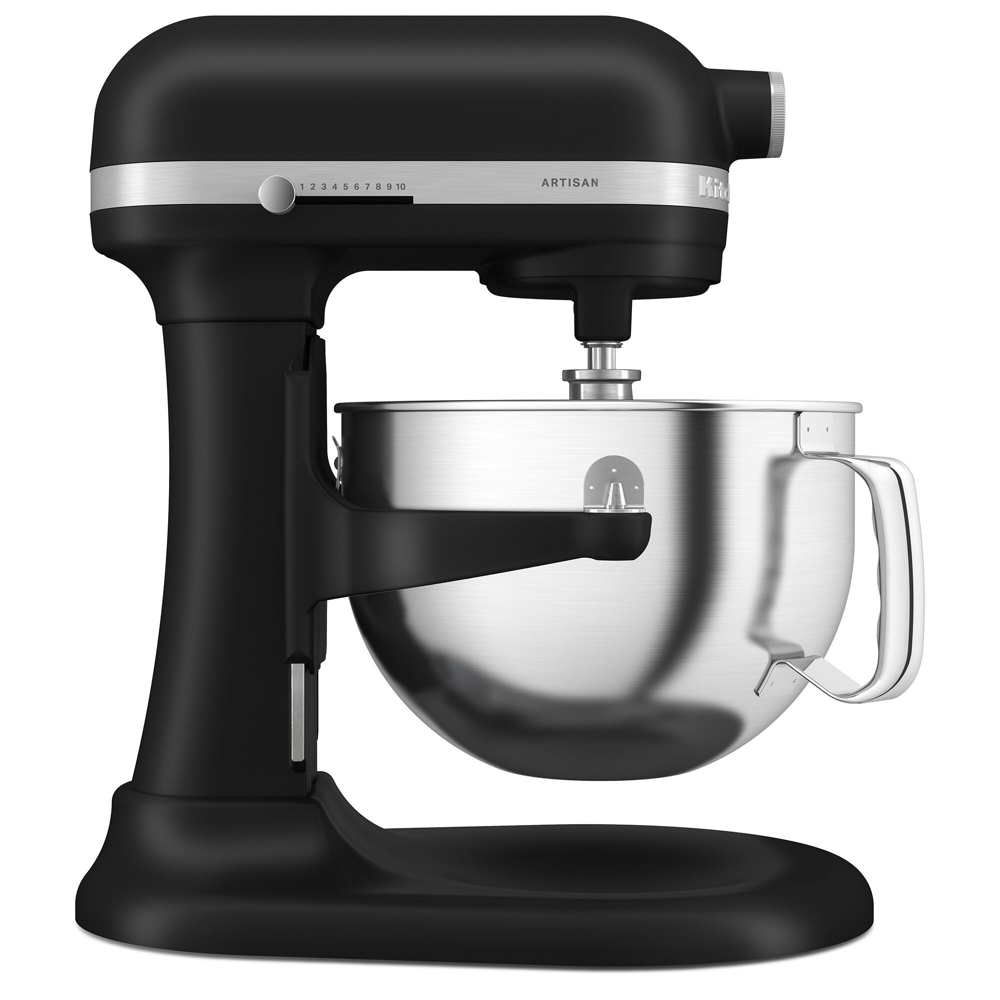 Alternativ bild 1 för KitchenAid Artisan 5KSM60SPX köksmaskin med lyftarm 5,6 liter, black matte