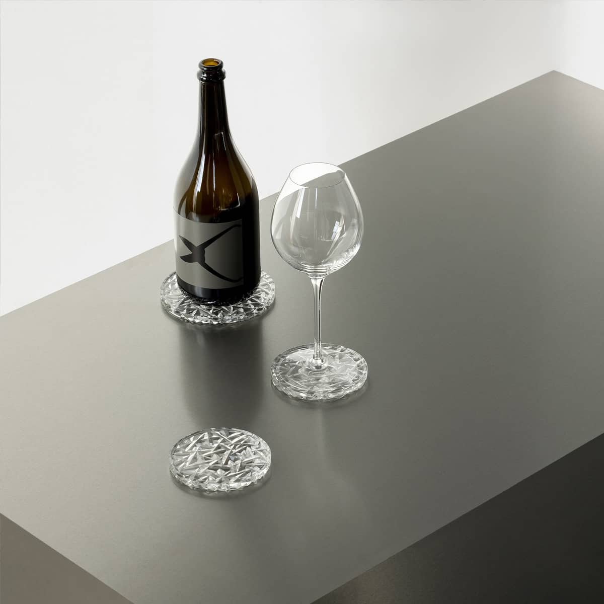 Carat glasbrikker 10 cm, 2 stk