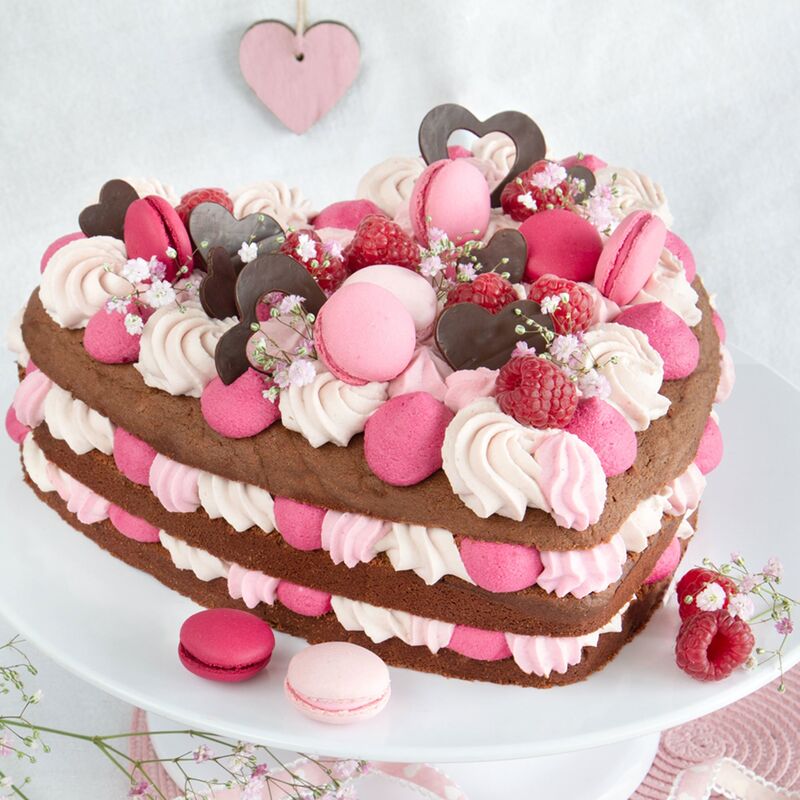 Hjerte springform 26 cm