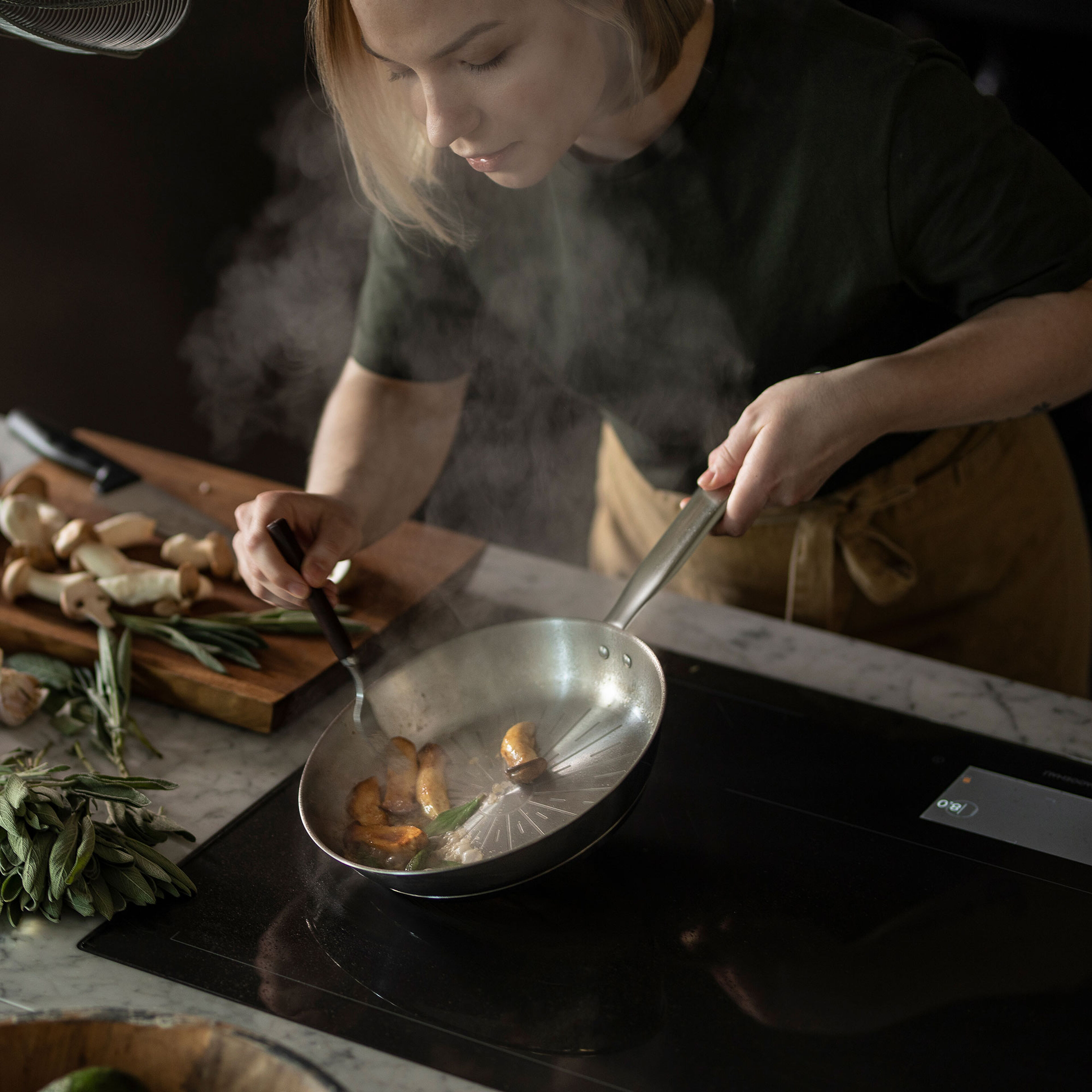 All Steel Pure 24 cm stekpanna