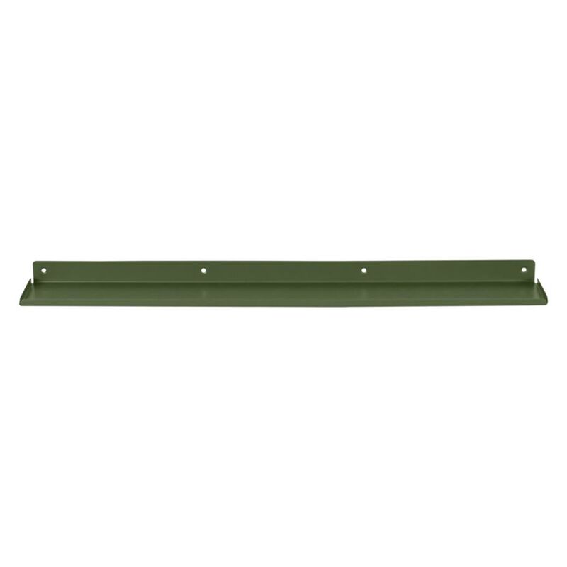 Ledge hylly 80 cm, vihreä