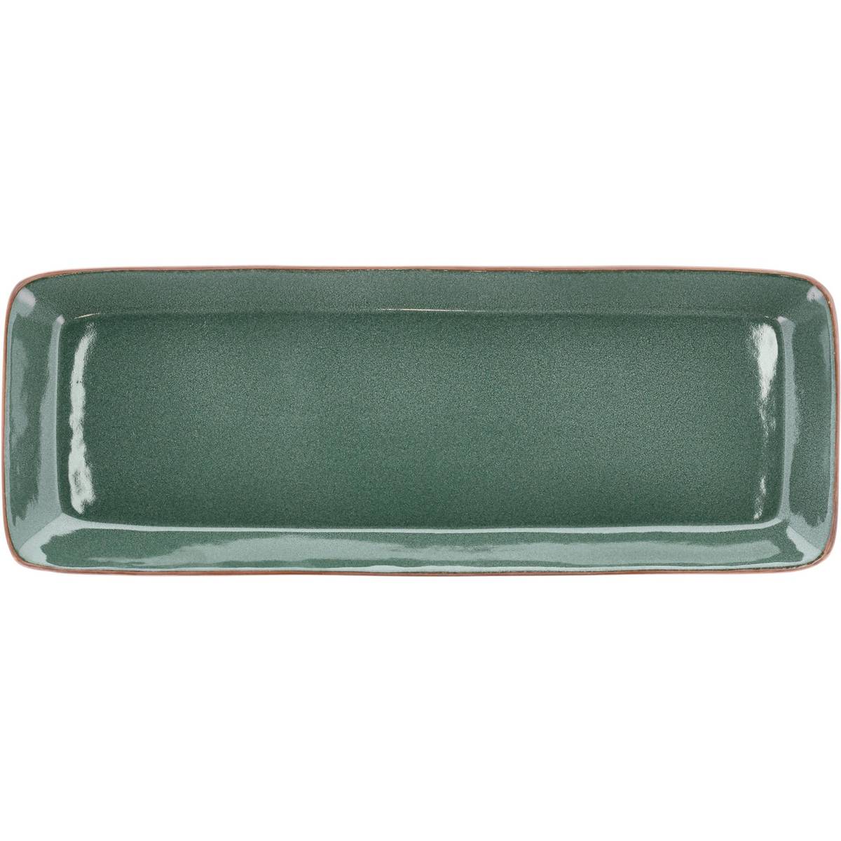 Serveringsfat rektangulært 38 x 14 cm, wood/forest