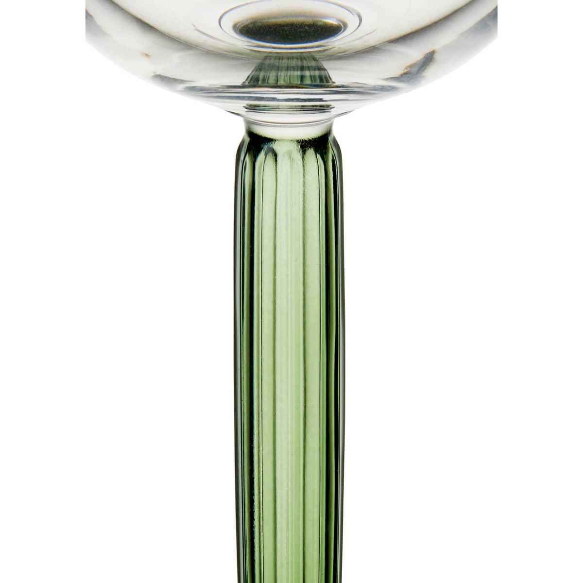 Hammershøi champagneglas 24 cl grön, 2-pack