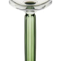 Hammershøi champagneglas 24 cl grön, 2-pack
