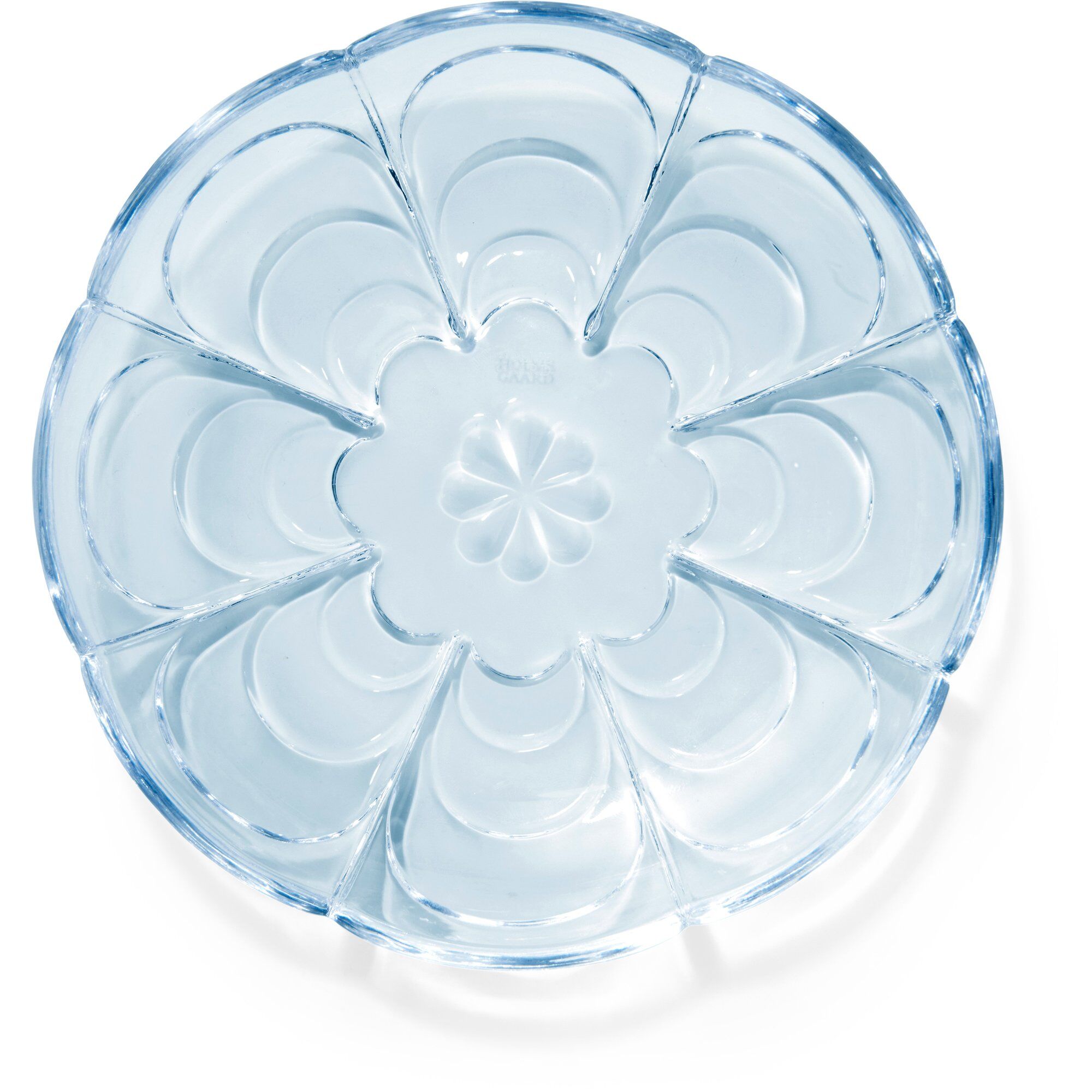 Alternativ bild 1 för Holmegaard Lily desserttallrik 2-pack, 16 cm, blue iris