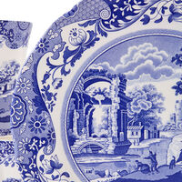 Spode Blue Italian stel 12 dele, blå/hvid
