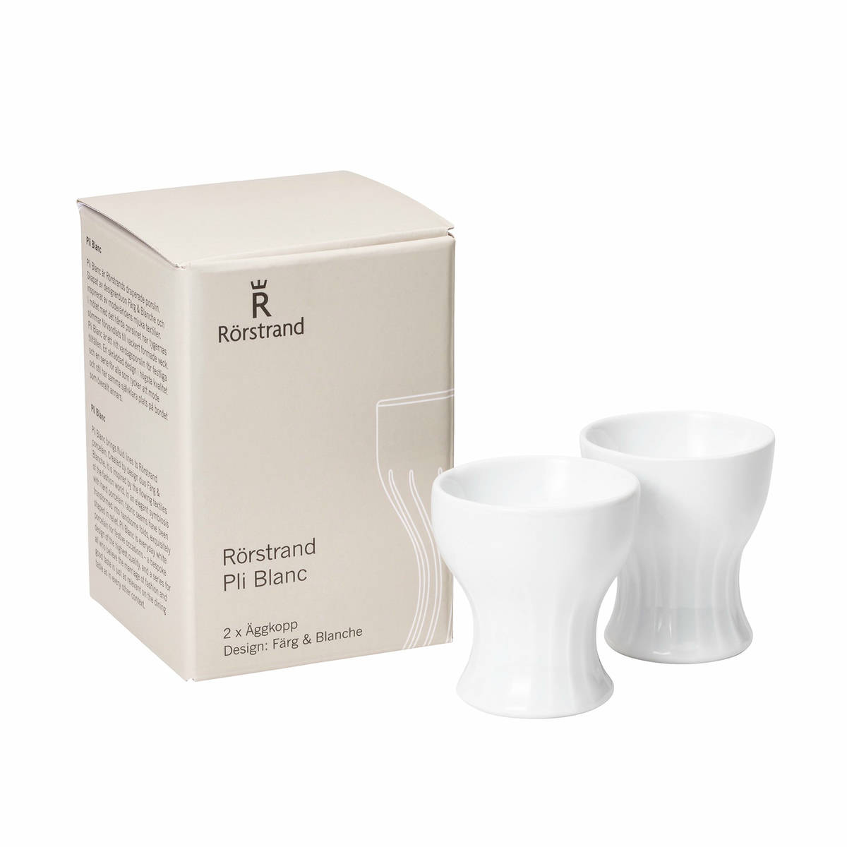Pli Blanc munakuppi, 4 cl, 2 kpl