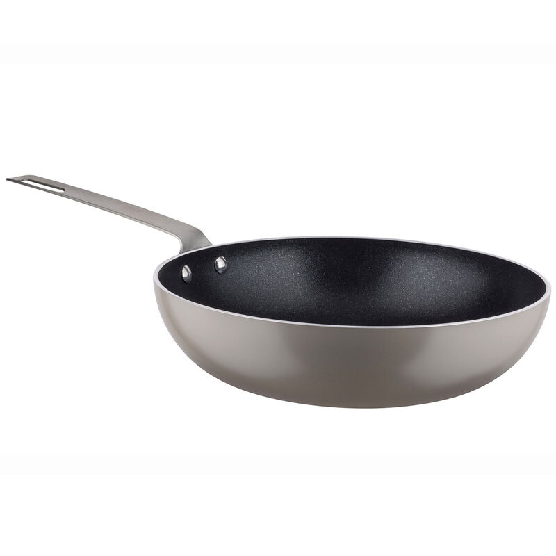 Alessi Tama wok 28 cm, grå