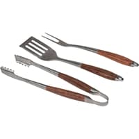 Grillset 3 delar 40 cm, rostfritt stål