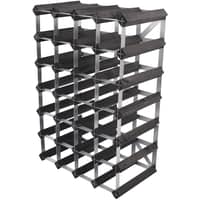 Vinreol Saml-Selv Sort 30 flasker 