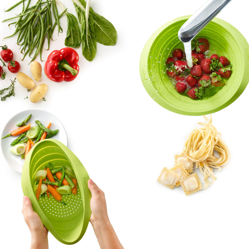 Sammenleggbart dørslag, grønn