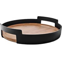 Nordic Kitchen serveringsbakke 35 cm, sort