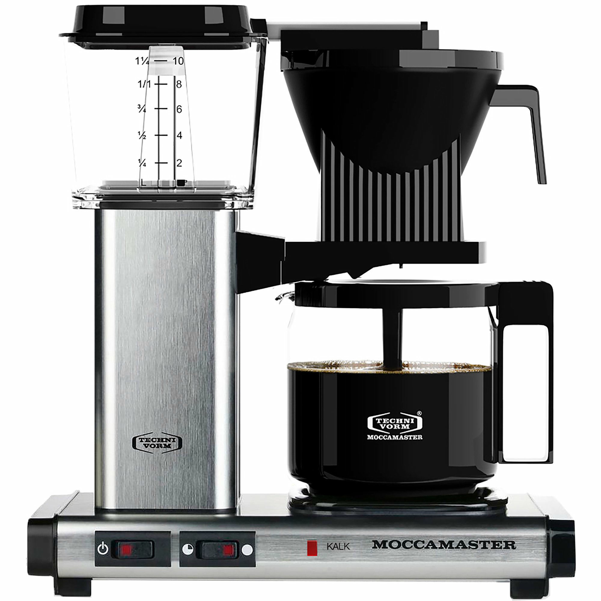 Automatic S Kaffemaskin, Brushed Silver