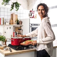 Cookware Collection -kattila, kannellinen, 20 cm, punainen