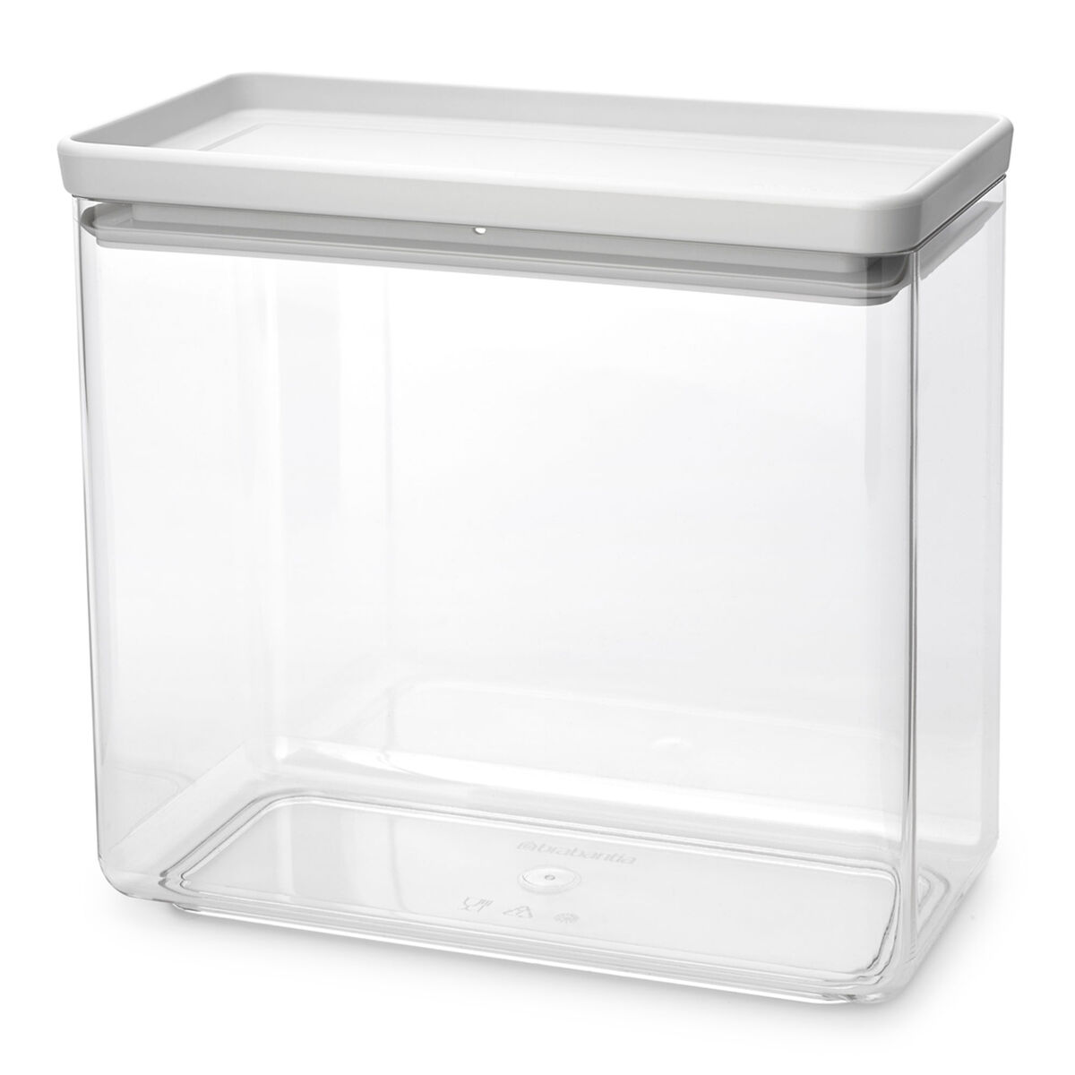 Tasty+ stapelbar förvaringsbehållare 3,5 liter, ljusgrå
