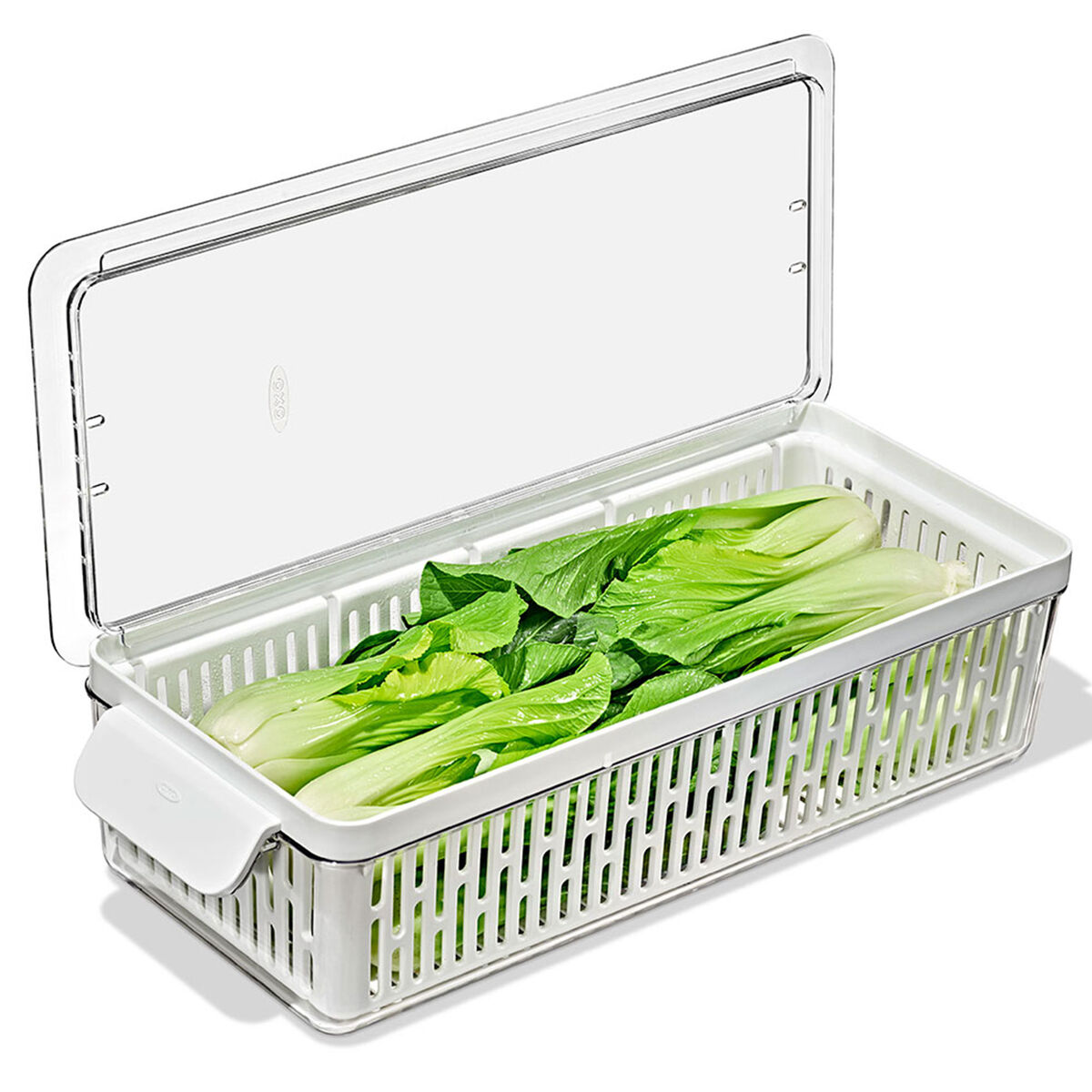 OXO Produce Saver grønnsaksbeholder (lang)