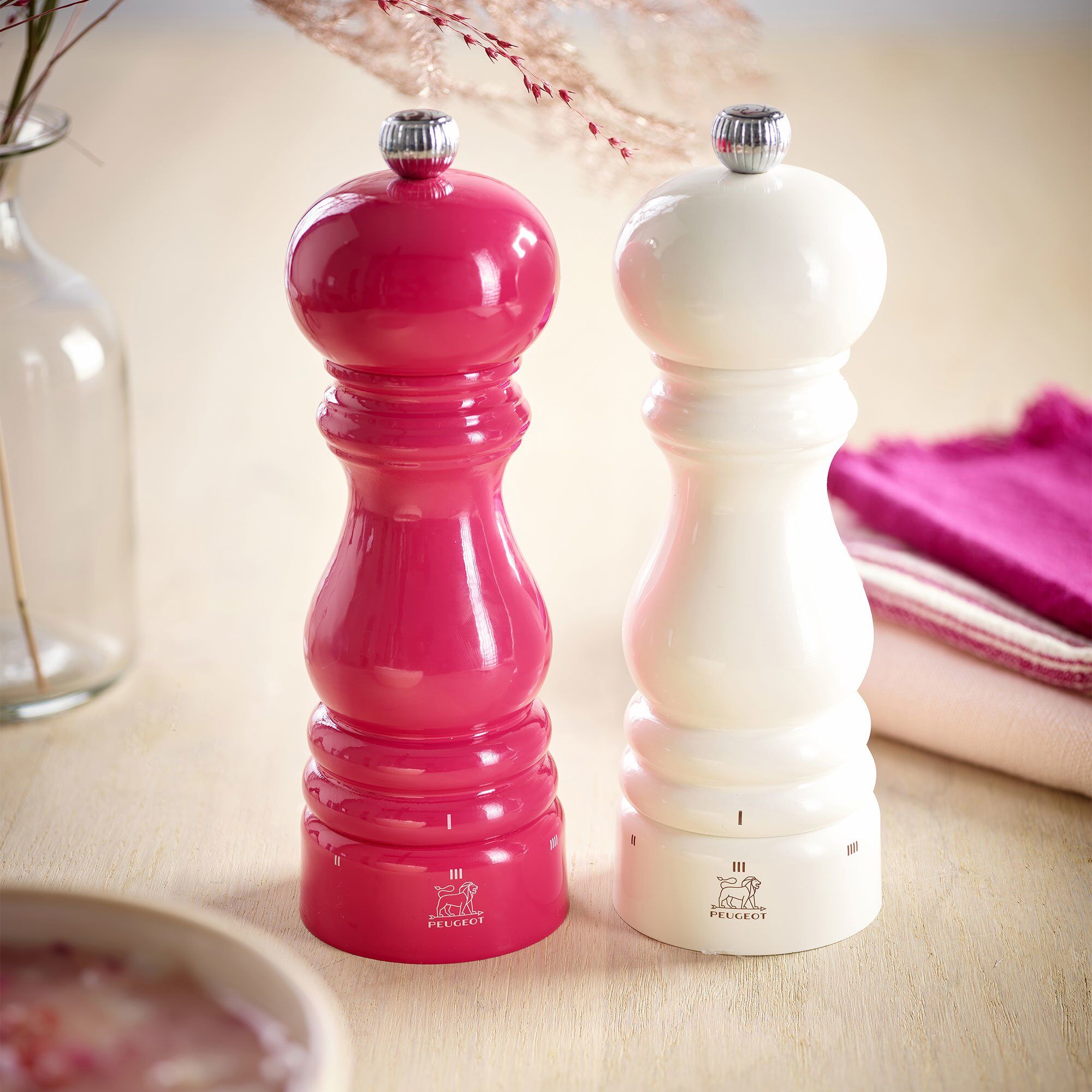 Alternativ bild 1 för Peugeot ParisRama saltkvarn 18 cm, ivory