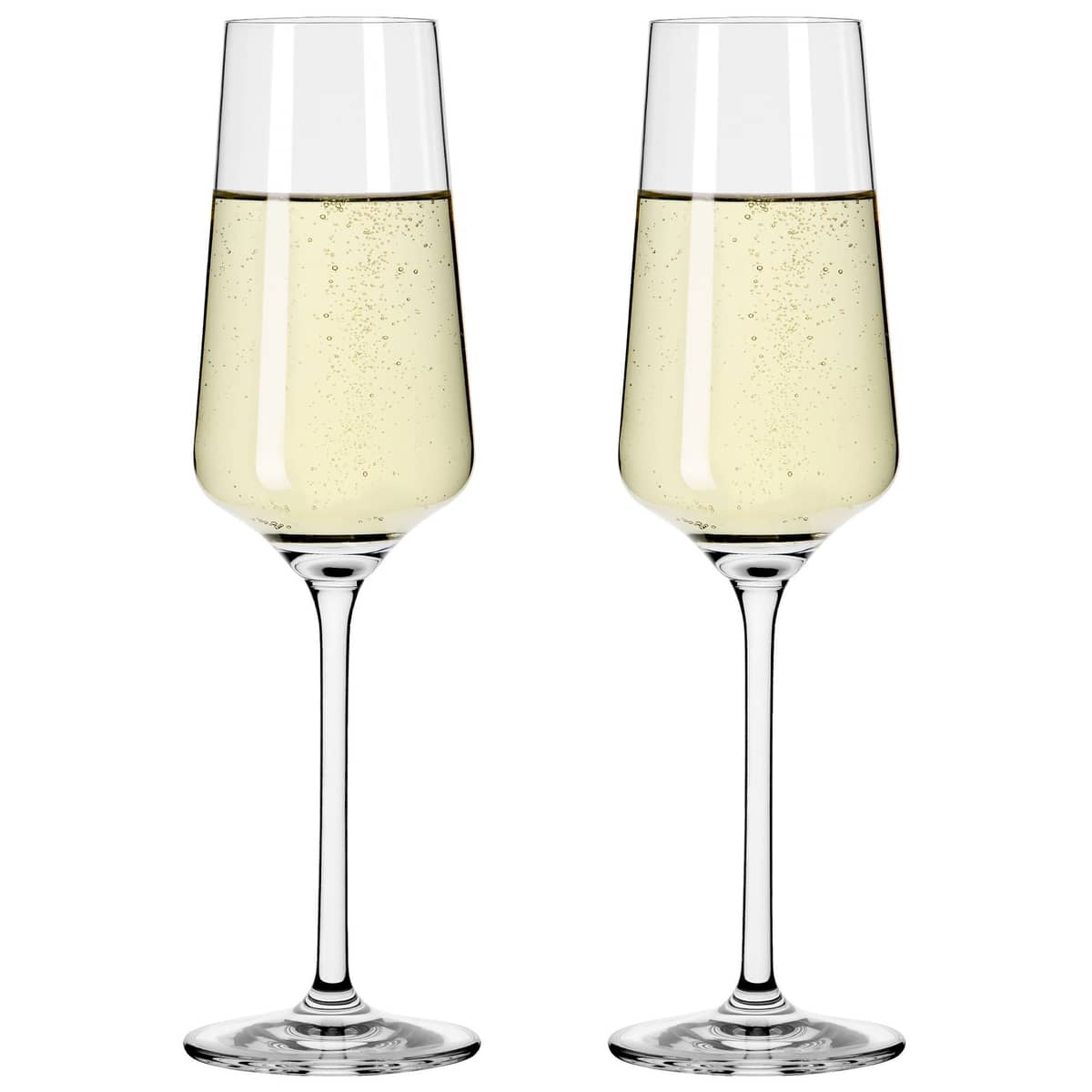 Lichtweiss champagneglas, 2-pack