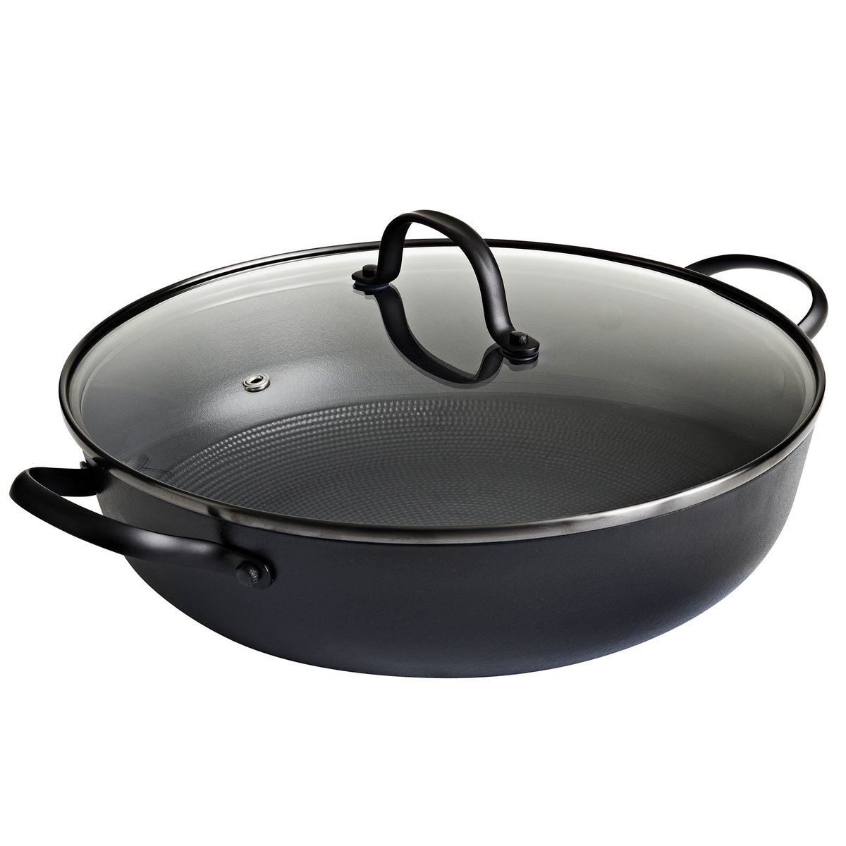 Sauté-pannu 30 cm kevyttä valurautaa