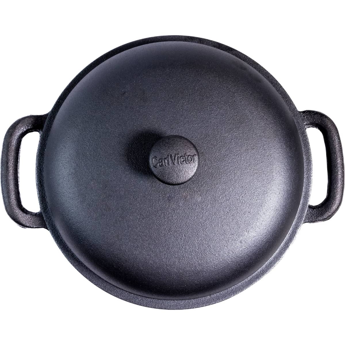 Støbejernsgryde med låg 4 liter