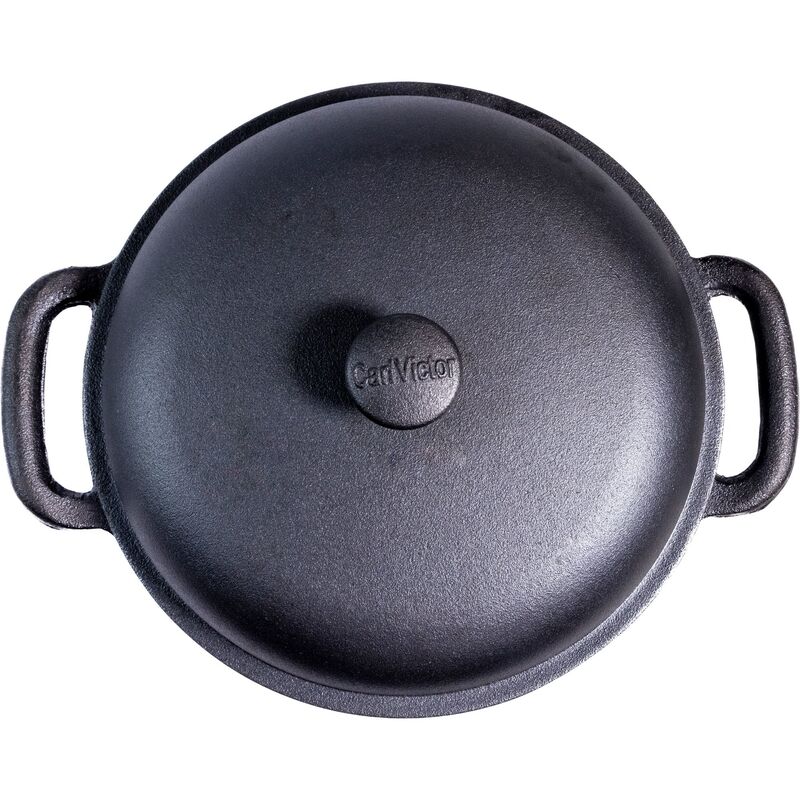 Gjutjärnsgryta med lock 4 liter