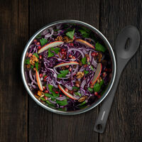 Tresleiv med hull, svart