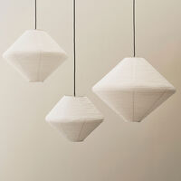 HAY Paper Diamond lampskärm 60 cm, classic white