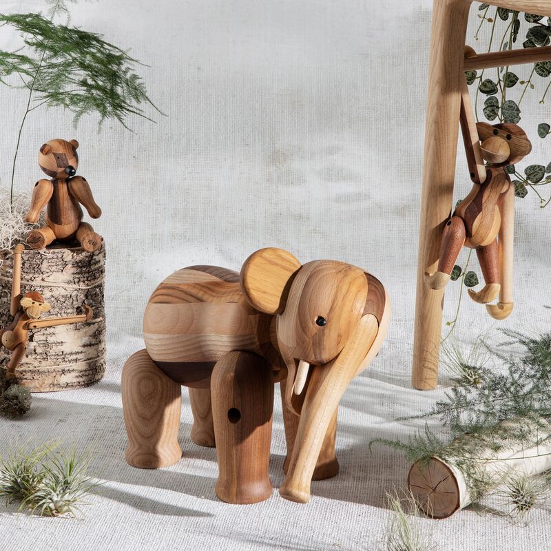 Reworked Anniversary elefant stor, 17x28x21 cm