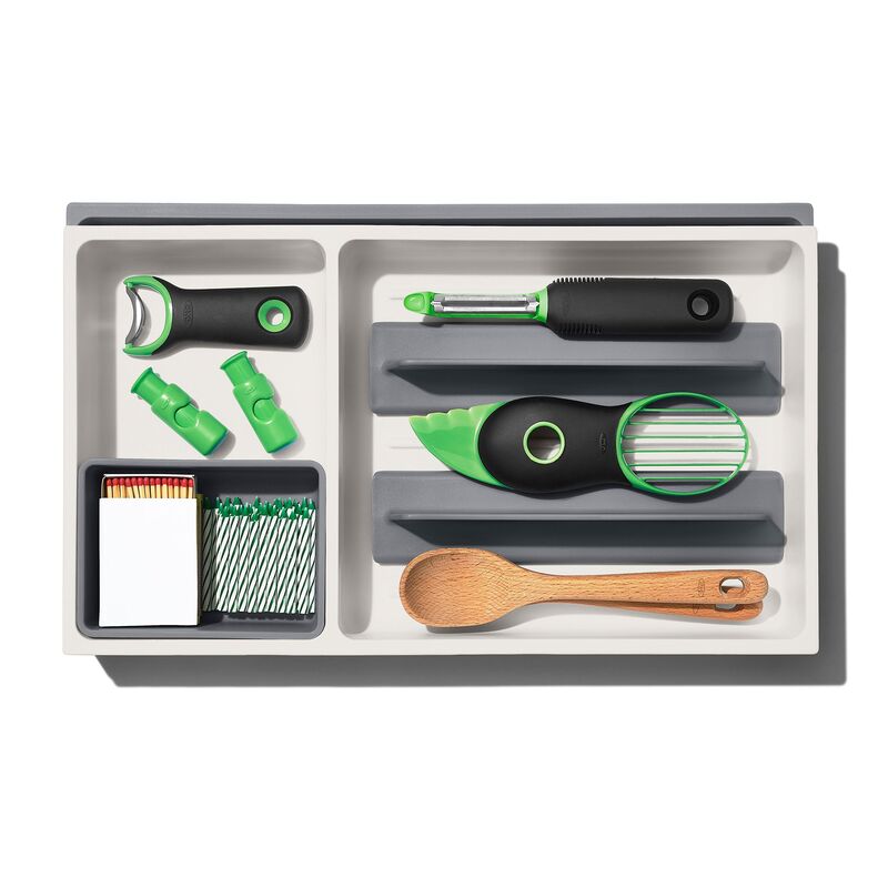 Säädettävä vetolaatikon jakaja