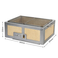 Konro Medium Wide V2 grill