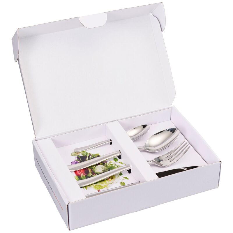 Functional Form bestiksæt 16 delar, blank