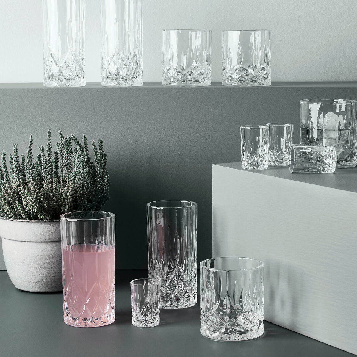 Harvey shotglas 3,7 cl., 4 stk.