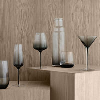 55 cl. Smoke munblåst dricksglas