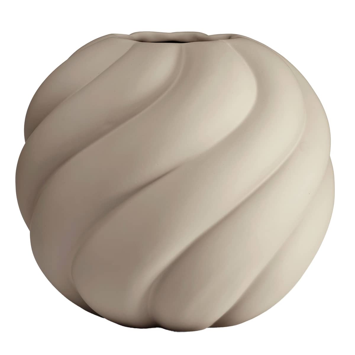 Twist Ball vas 20 cm, sand