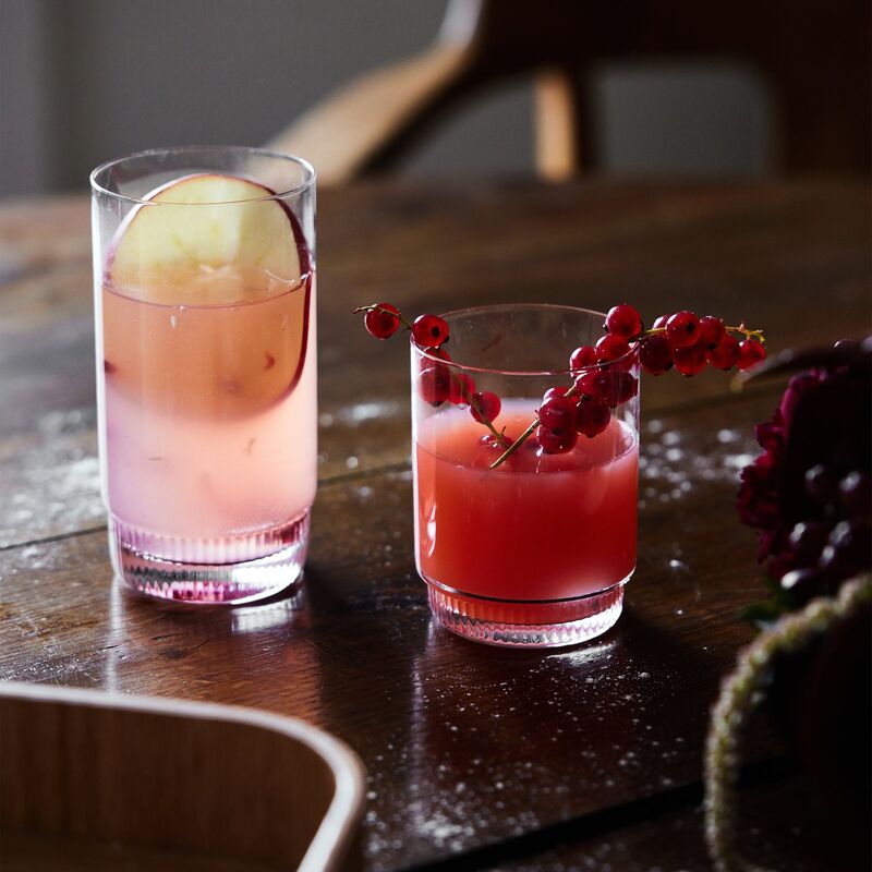 Saga låg tumblerglas 2-pack