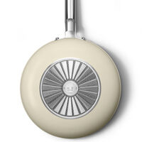 Wokkipannu 30 cm, creme