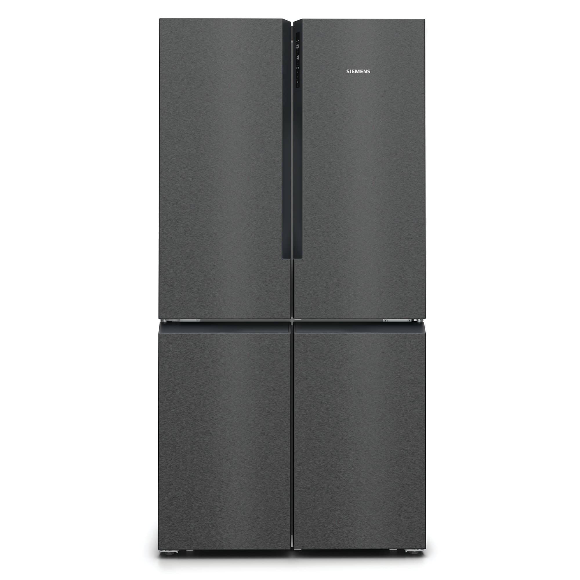KF96NAXEA iQ300 fritstående køle-/fryseskab 183×90 cm, black steel