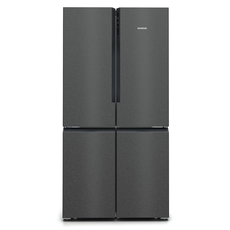 KF96NAXEA iQ300 frittstående kjøle-/fryseskap 183x90 cm, black steel